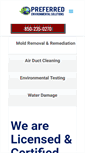Mobile Screenshot of preferredenviro.com